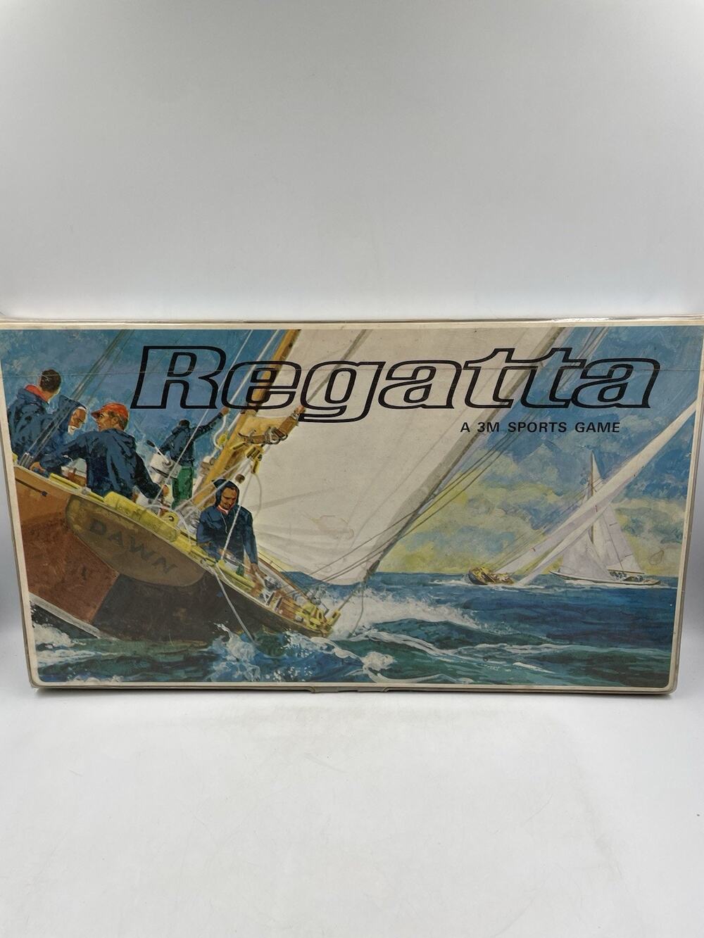 Regatta 3M Sports Game 1967 Board Game Complete Vintage